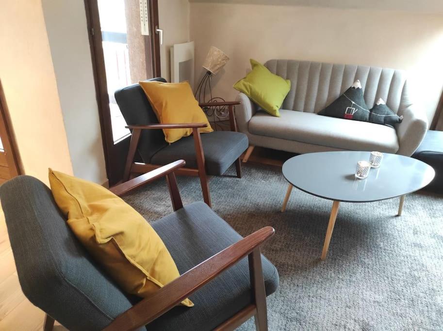 Appartement Vue Montagne, Cosy Et Chaleureux Briancon  Luaran gambar