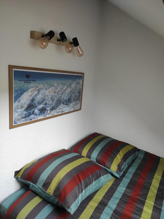 Appartement Vue Montagne, Cosy Et Chaleureux Briancon  Luaran gambar